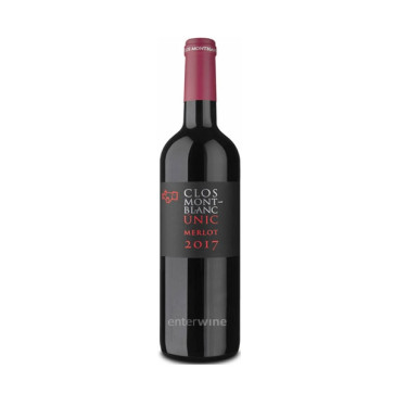 clos mont-blanc únic merlot 2012