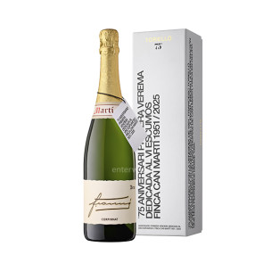 espumoso torelló 75 aniversari brut 2018