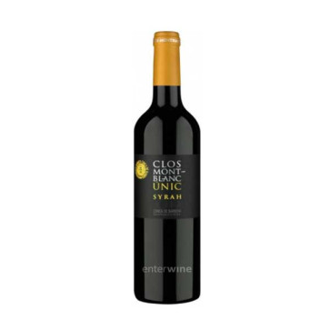 vino clos mont-blanc únic syrah 2017 vino clos mont-blanc únic syrah 2017