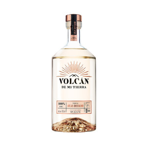 tequila volcán de mi tierra añejo cristalino