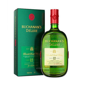 whisky buchanan's de luxe 12 years