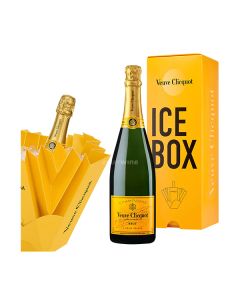 champagne veuve clicquot brut ice box