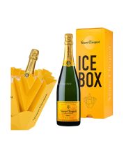 champagne veuve clicquot brut ice box