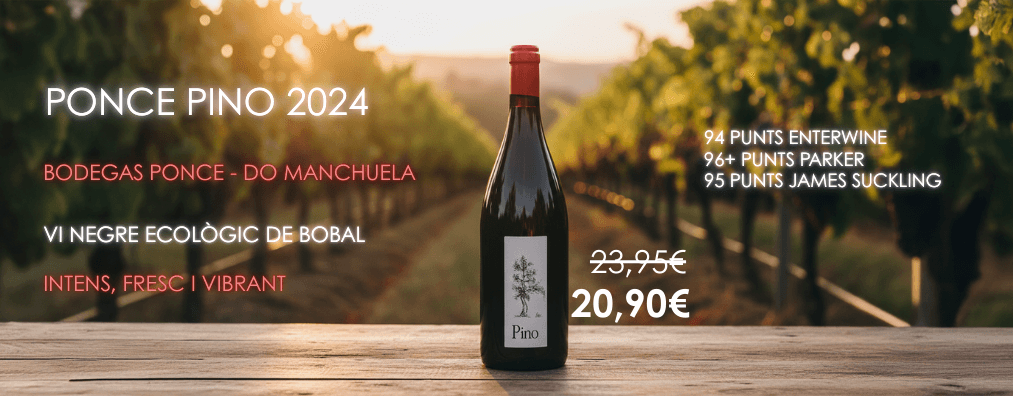 Vino negre Ponce Pino 2024