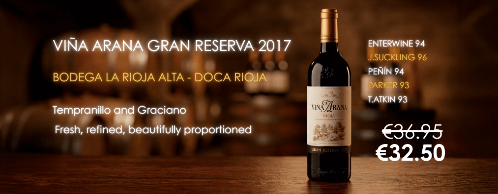 Red wine Viña Arana Gran Reserva 2017